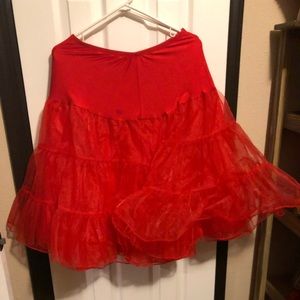 Petticoat red